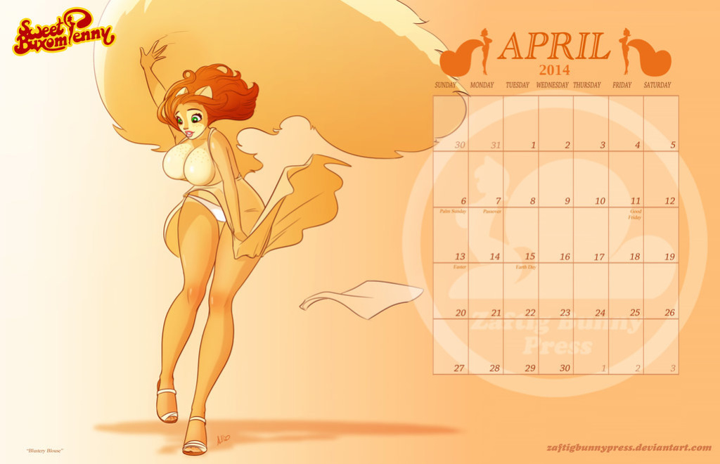 [ZBP] Sweet Buxom Penny Adventures + Calendars
