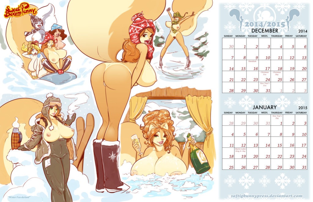 [ZBP] Sweet Buxom Penny Adventures + Calendars