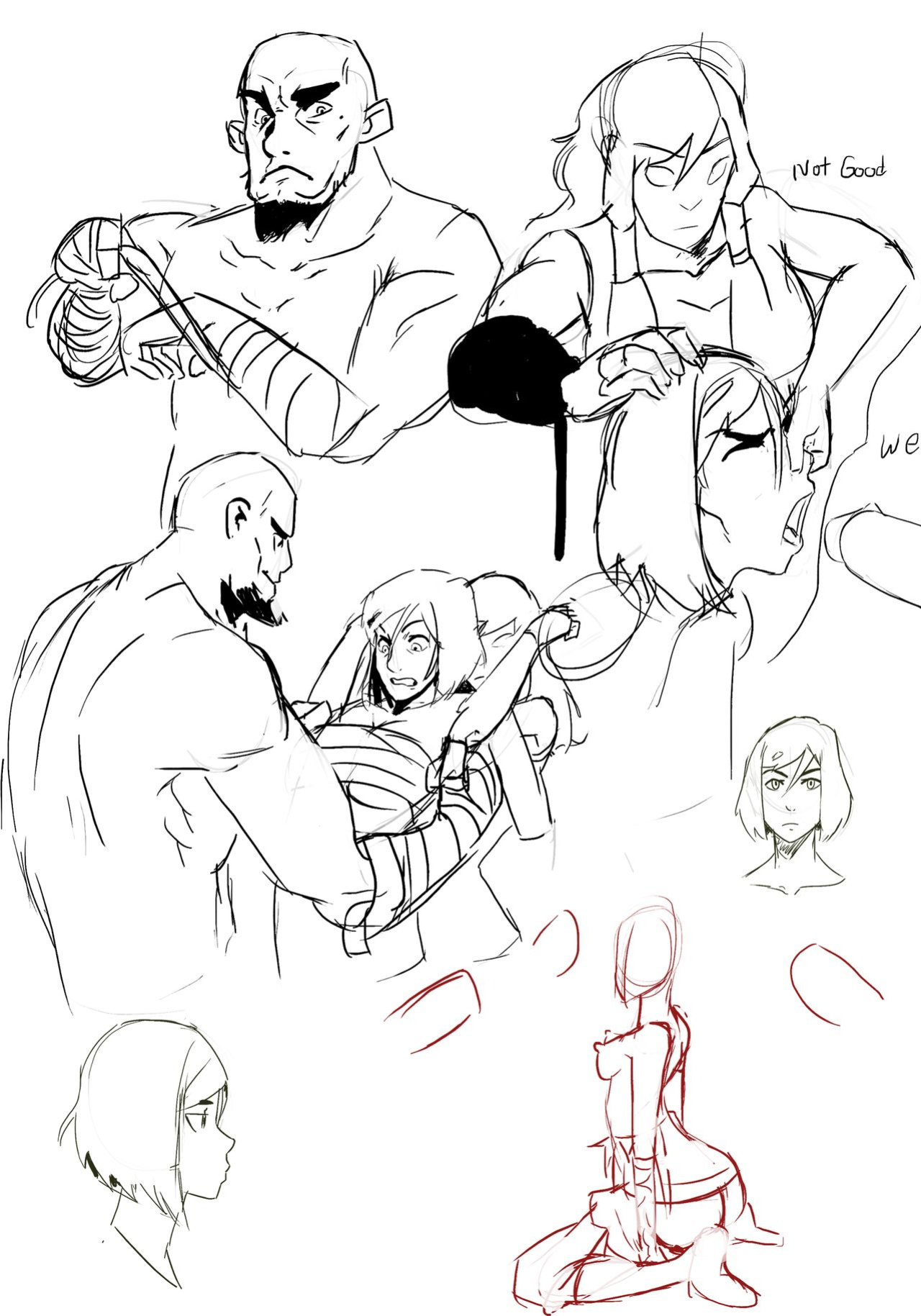 [Polyle] Caged with a Ghost (The Legend of Korra)