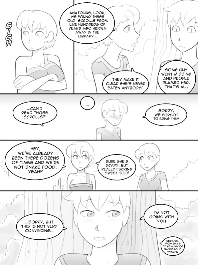 [Nobody In Particular] Temple of the Morning Wood Chapter 1 (Remake)