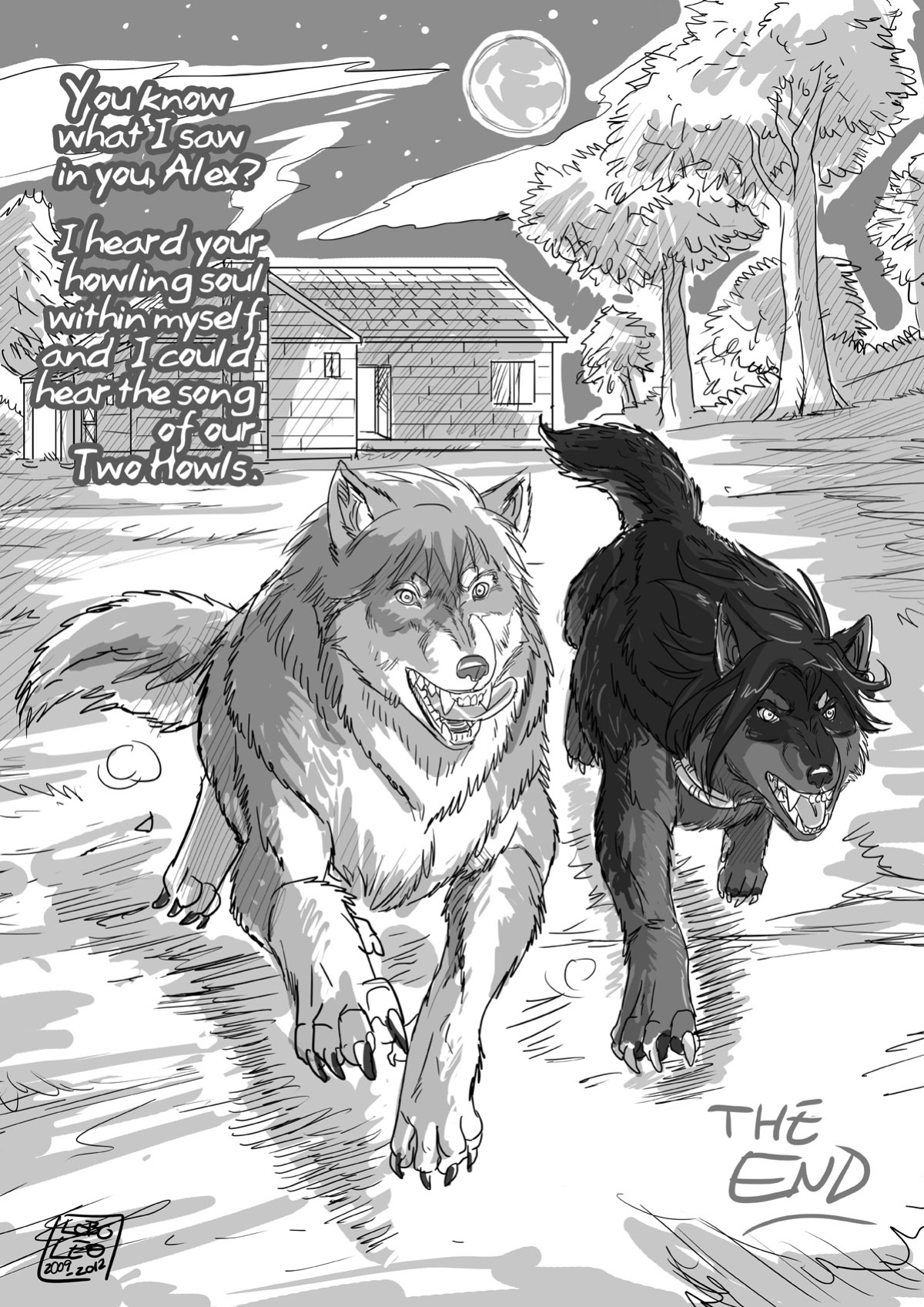 (LoboLeo) Two Howls