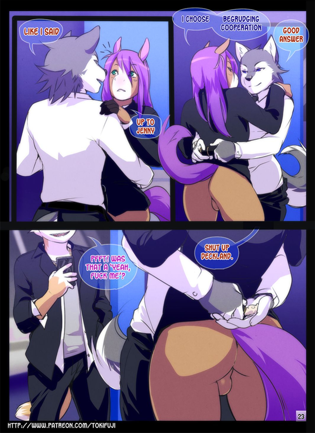 [Tokifuji] Going Down in Glory Ch. 1