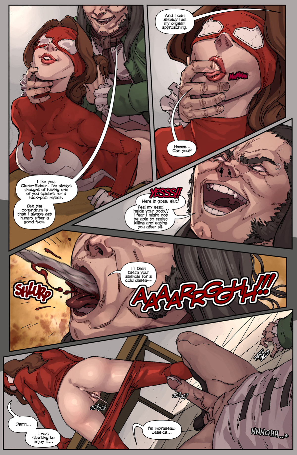 [Tracy Scops (Cheese-ter)] Porn Edge of Spider-Verse - Scarlet Spiders - Maxxximum Clonecest (Spider-Man)
