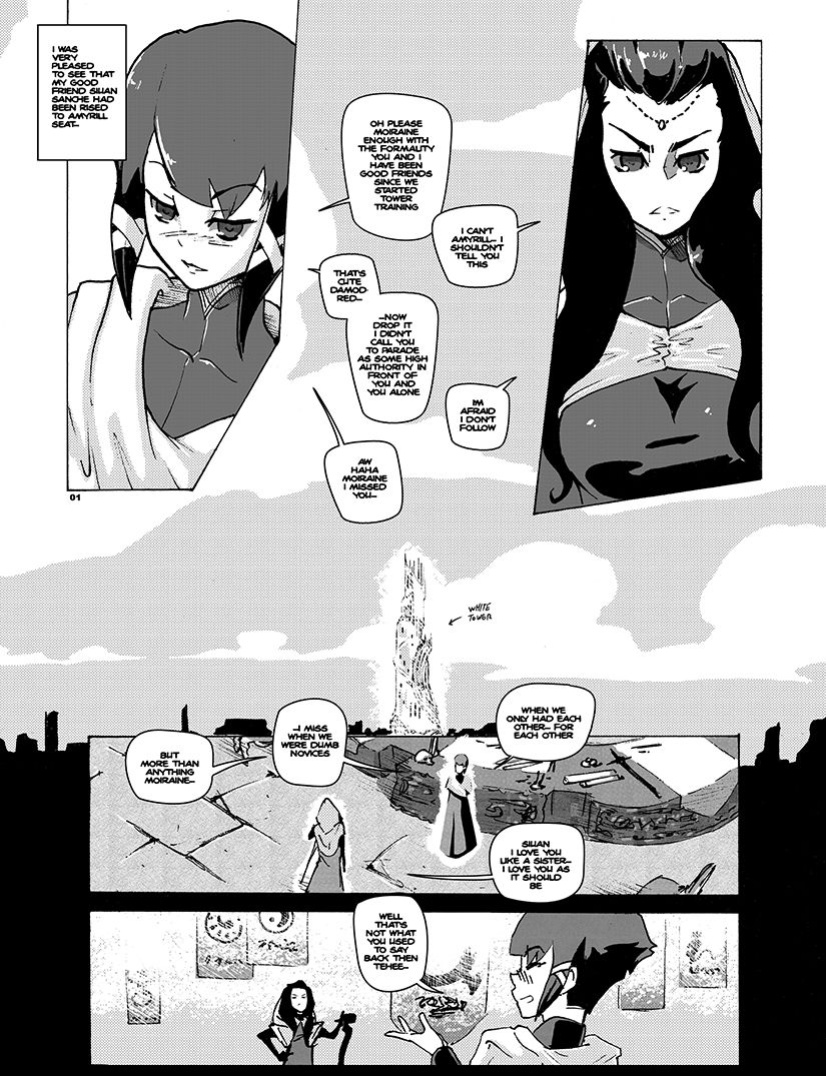 [Nylon-ade] Lusting After Blue Sedai (Wheel of Time)