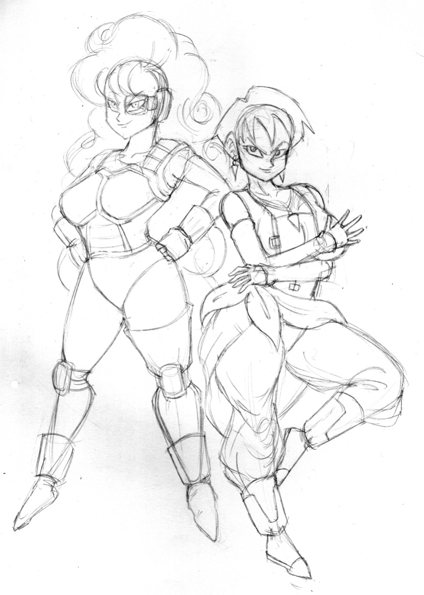[Funsexydragonball] Zangya x Selypa (Dragon Ball Z)