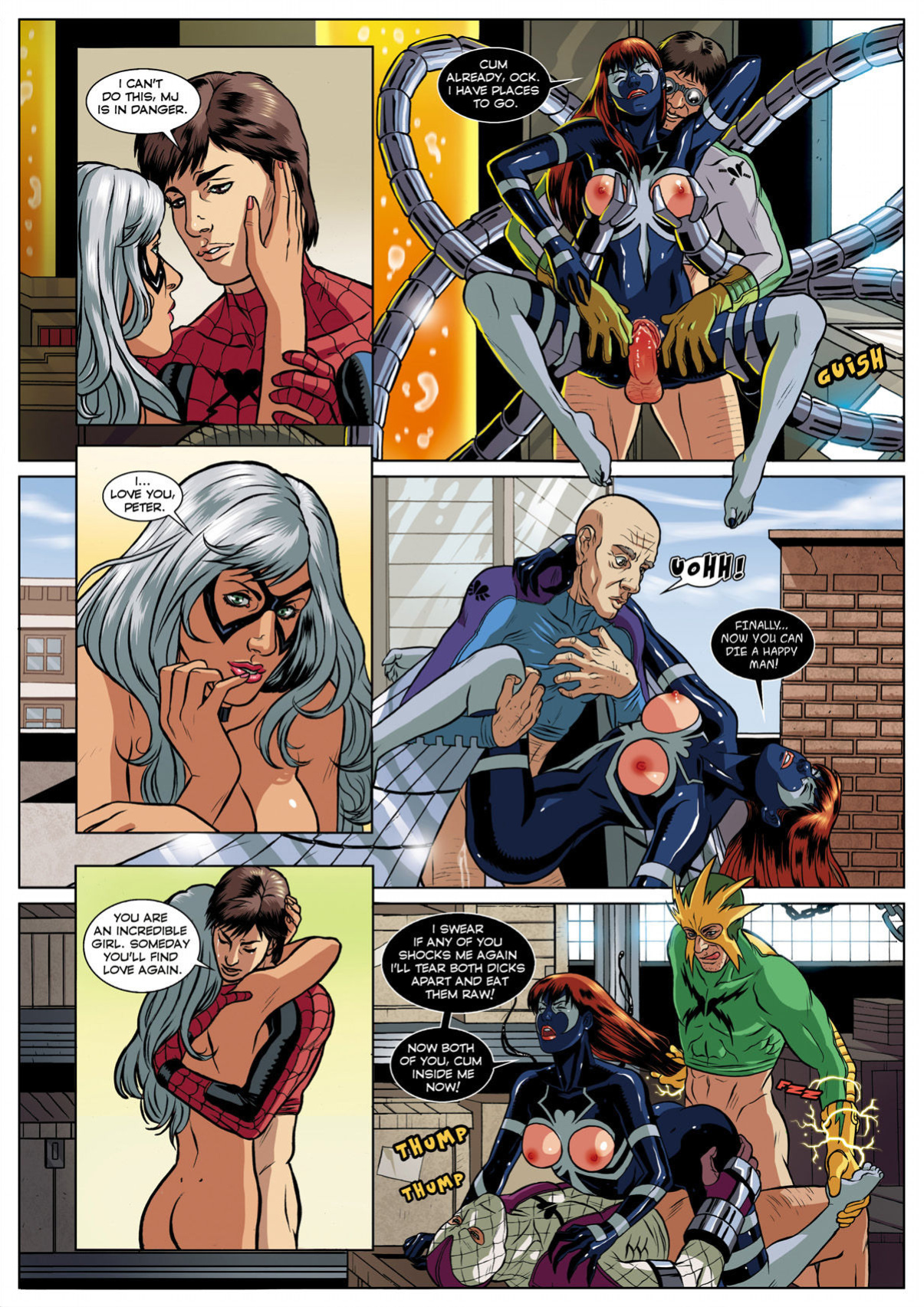 [Rosita Amici] Sexual Symbiosis 1 (Spider-Man)