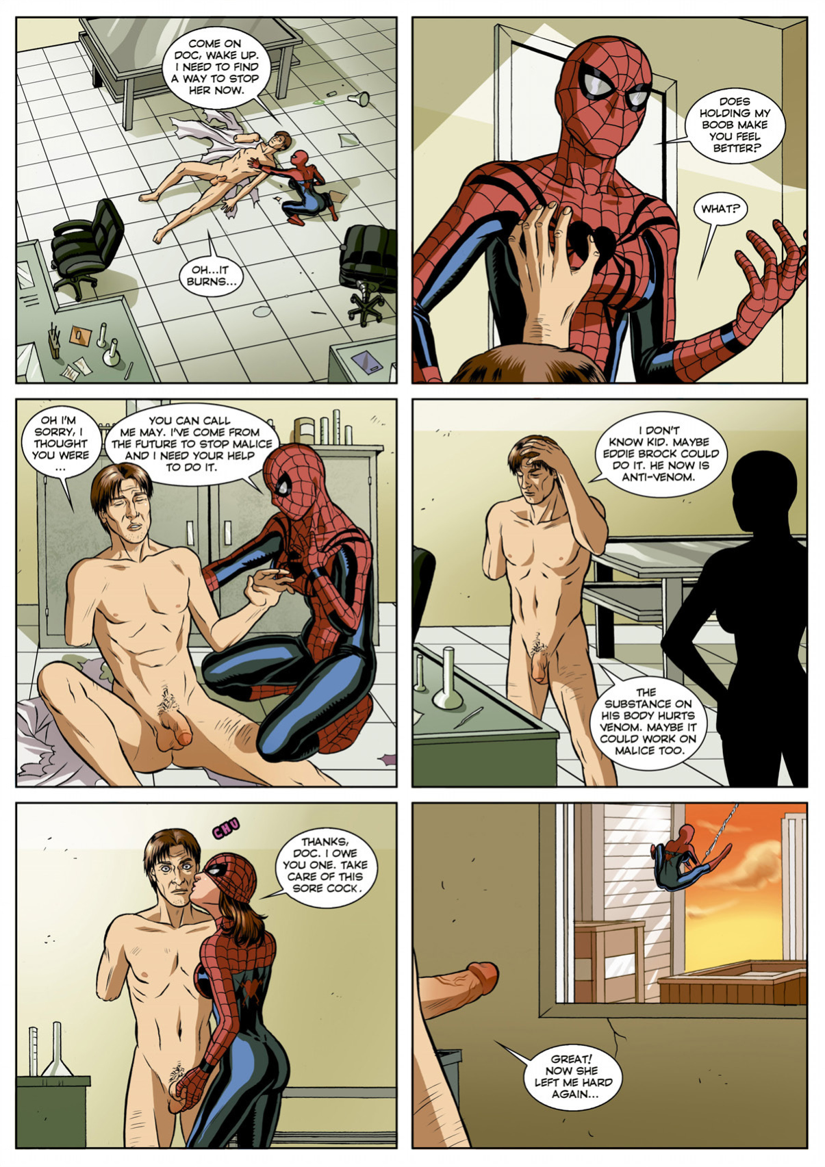 [Rosita Amici] Sexual Symbiosis 1 (Spider-Man)