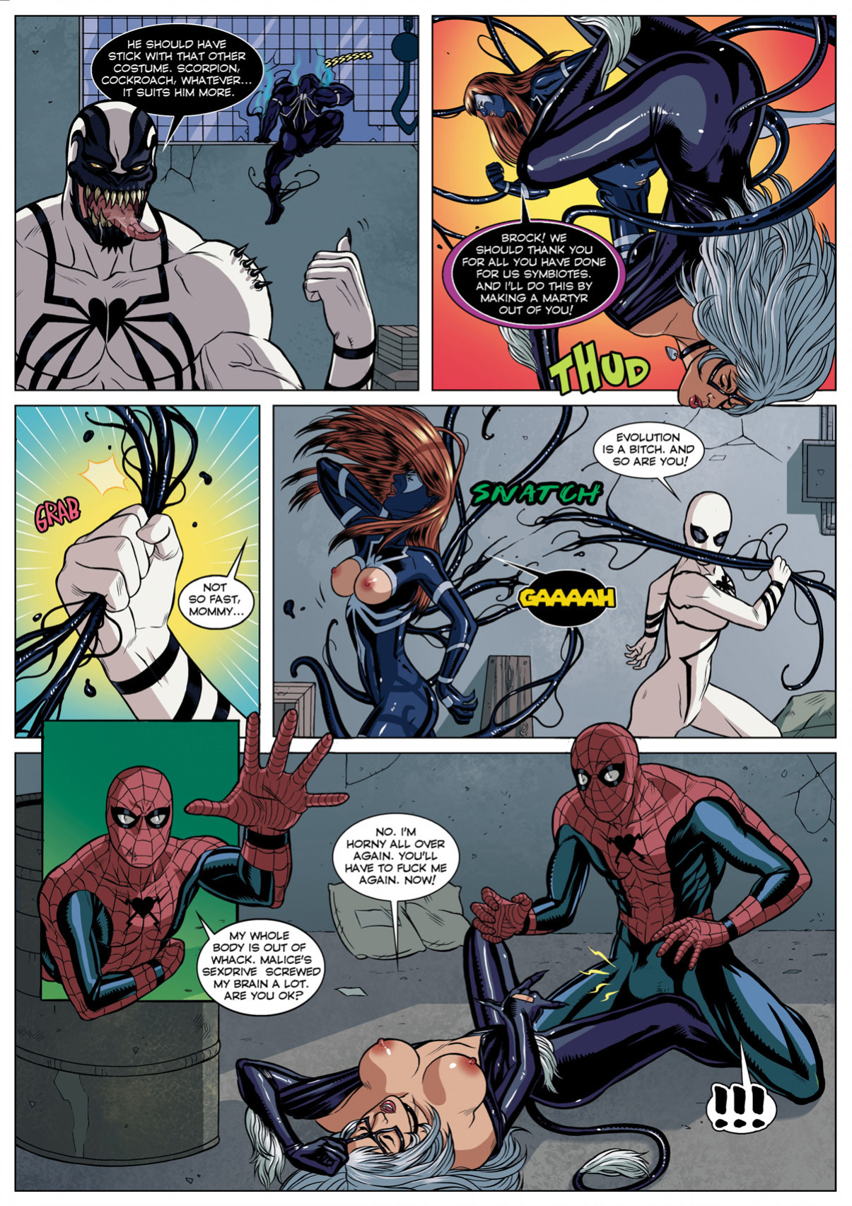 [Rosita Amici] Sexual Symbiosis 1 (Spider-Man)