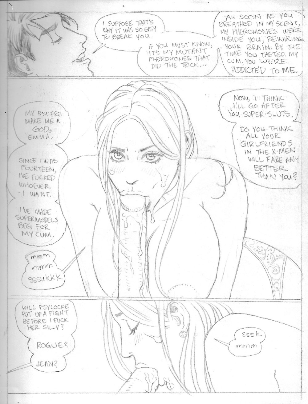 [Pegasus] X-men Comic - Submission Agenda - Emma Frost