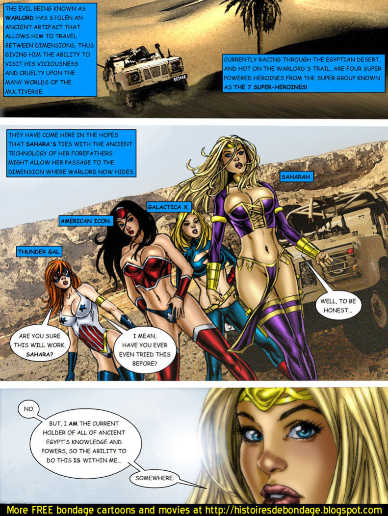 [matt johnson] 9 Superheroines vs Warlord Ch.1