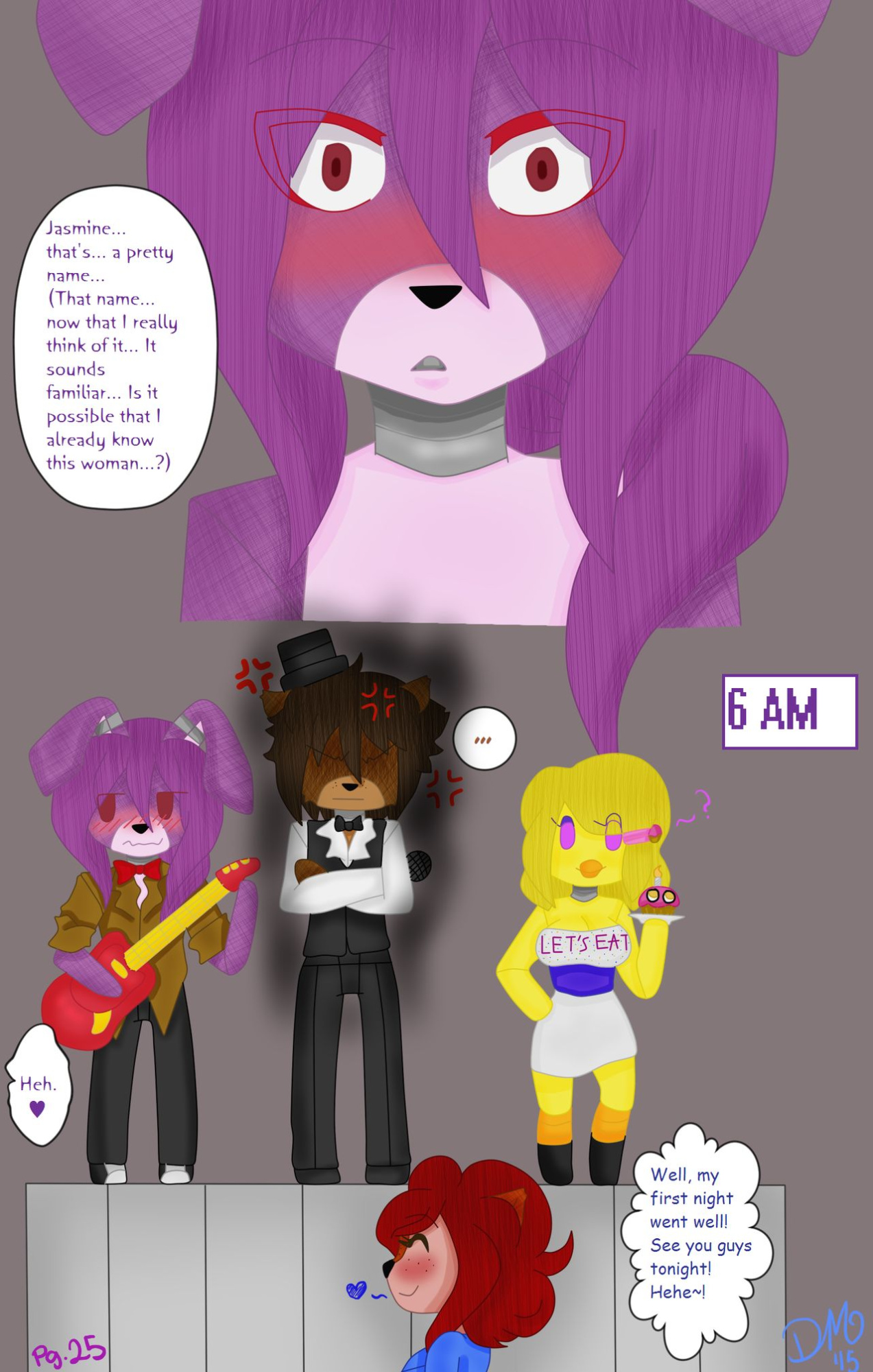 [DiscordMelody] Night 1: Bonnie x Jasmine (Five Nights At Freddy's)