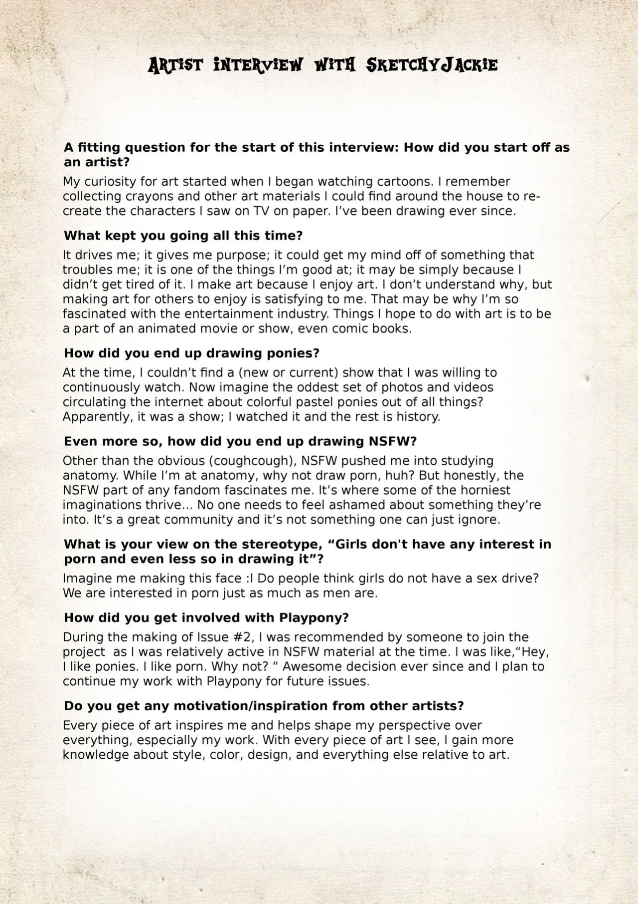 PlayPony Issue 3