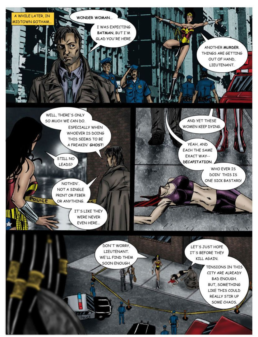 [Matt Johnson] Wonder Woman vs Predator Ch. 1-3