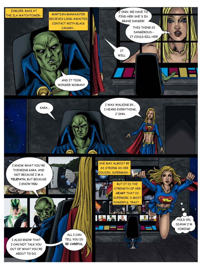 [Matt Johnson] Wonder Woman vs Predator Ch. 1-3