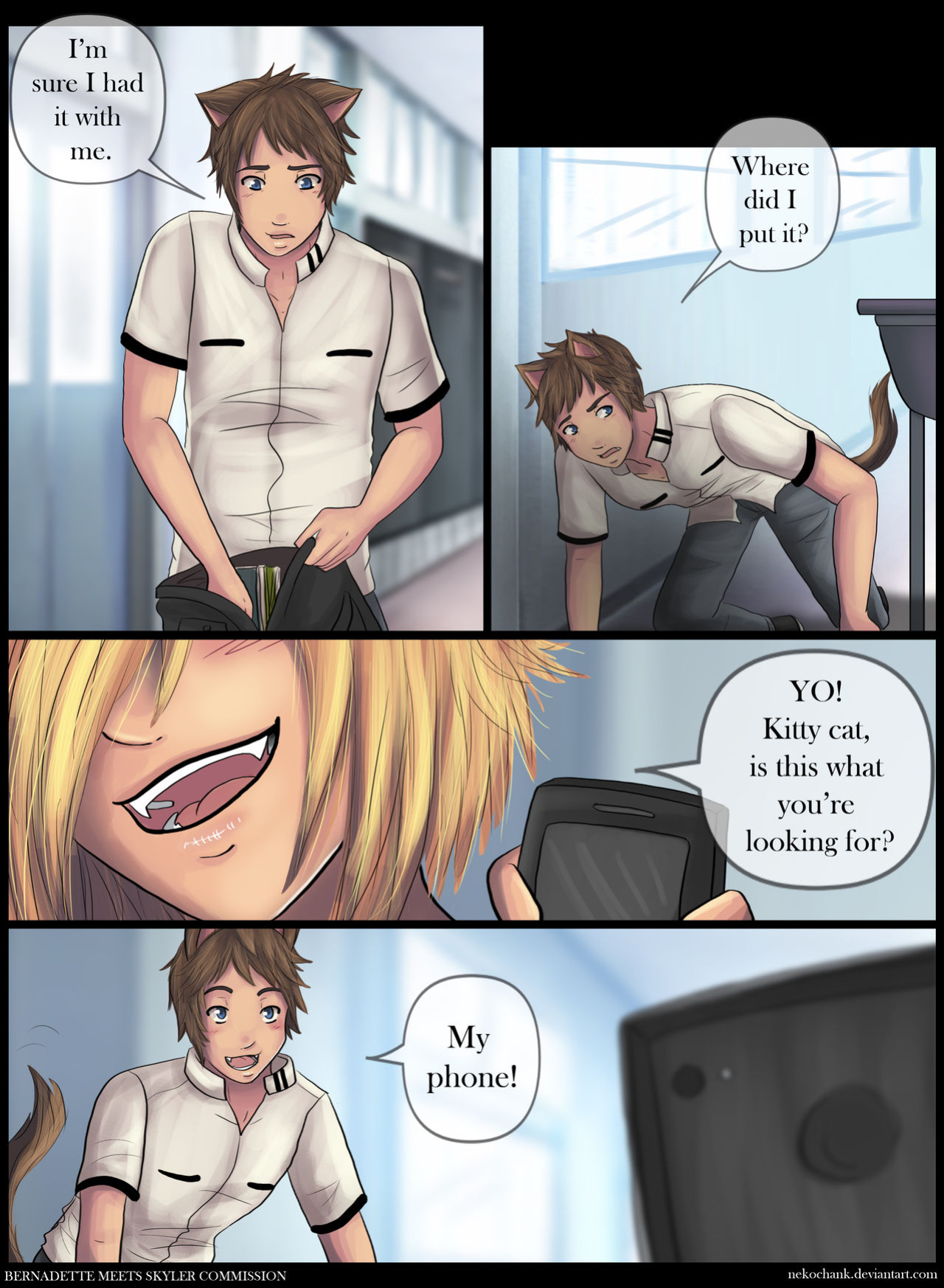 [Nekochank] Bernadette Meets Skyler