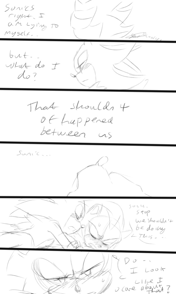 [Soina] Sketchy Sonadow Comic