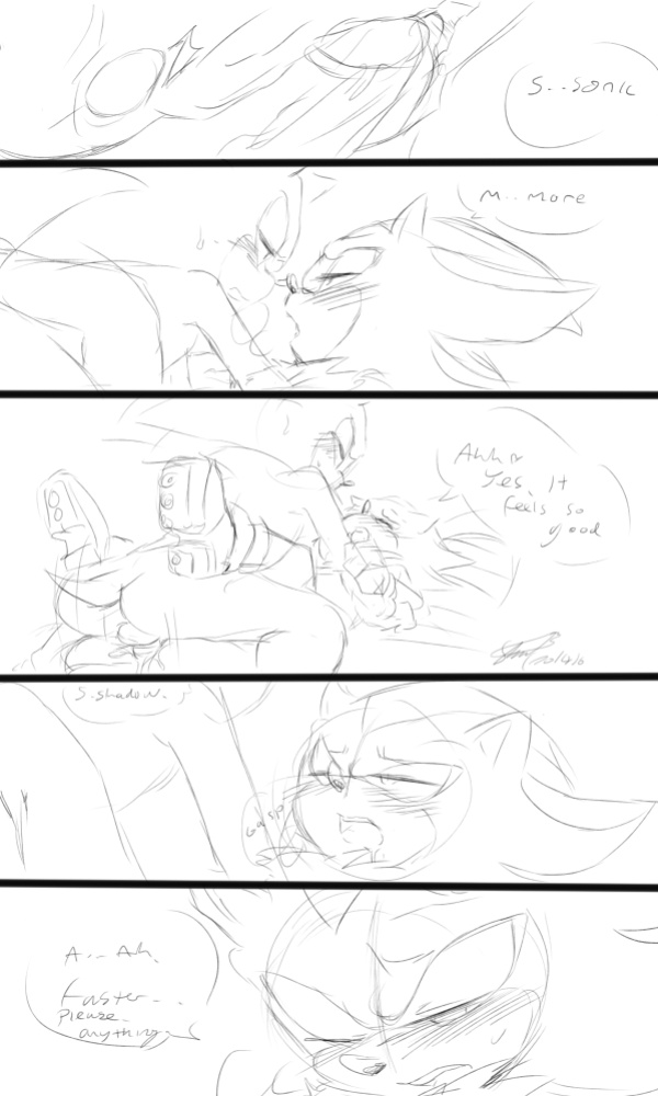 [Soina] Sketchy Sonadow Comic