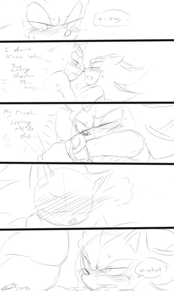 [Soina] Sketchy Sonadow Comic