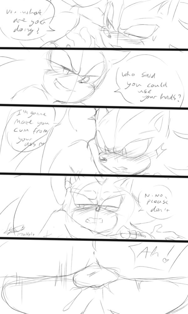 [Soina] Sketchy Sonadow Comic