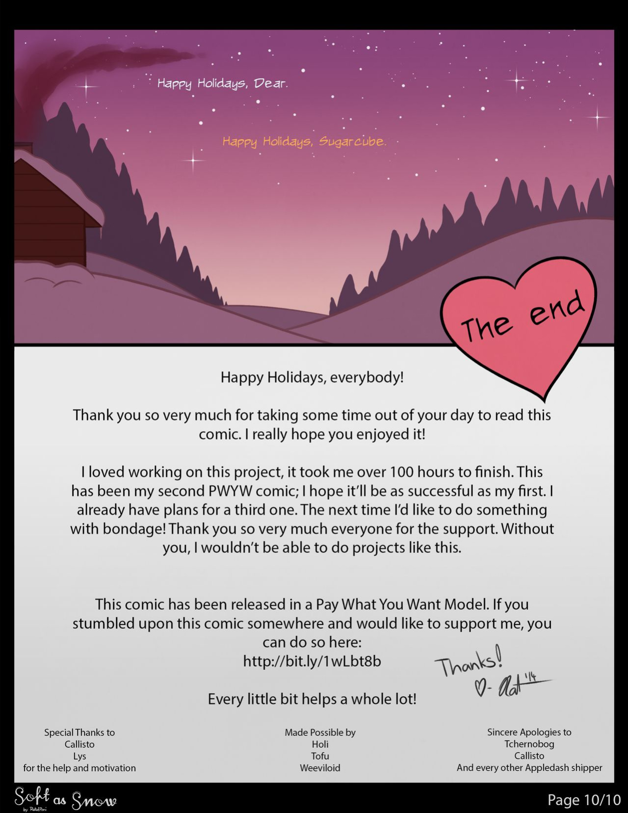 [RatofPoni] Soft as Snow (My Little Pony: Friendship is Magic)