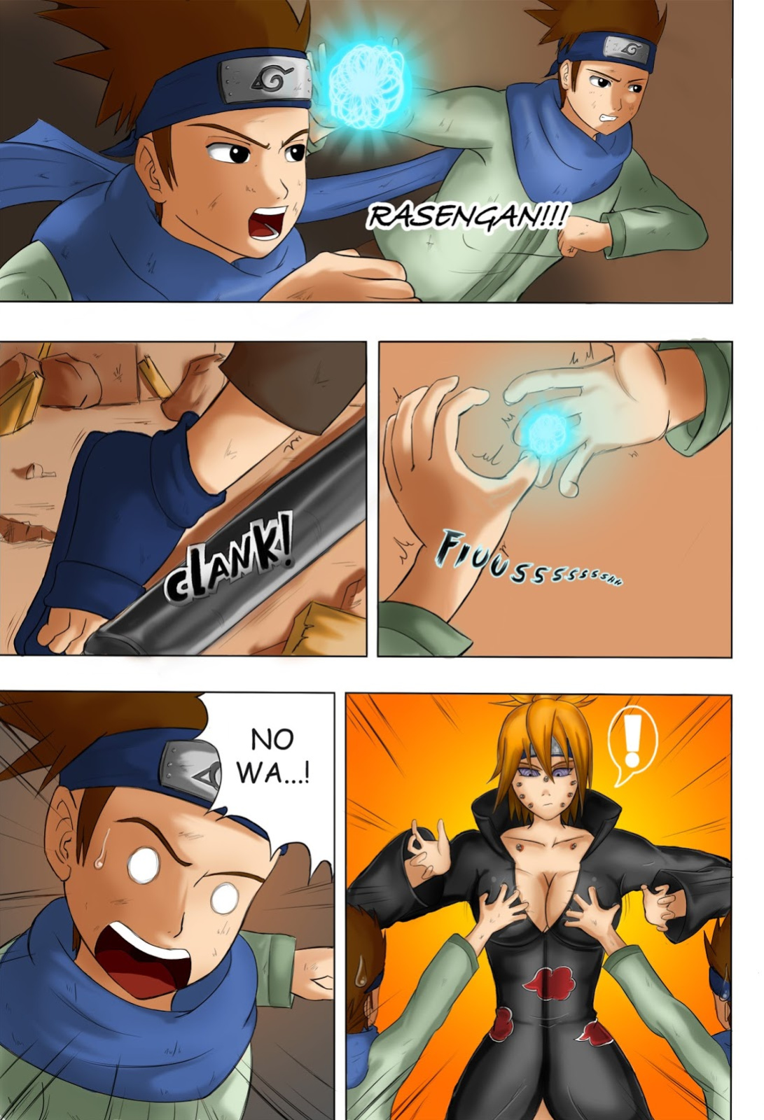 [Oddrich, Reit] Feel the Pain (Naruto)