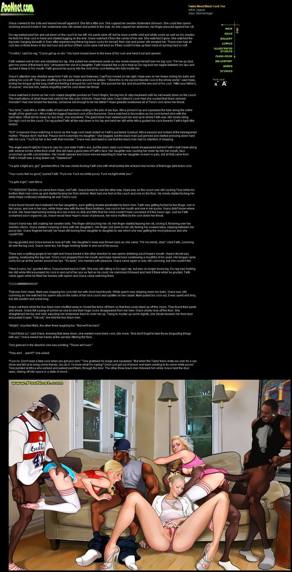 [Jaguar]Twins Need Black Cock Too (with and without text)(ENG)
