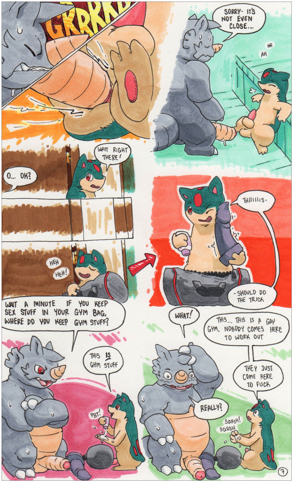 [argonvile] Rhydon/Quilava Comic