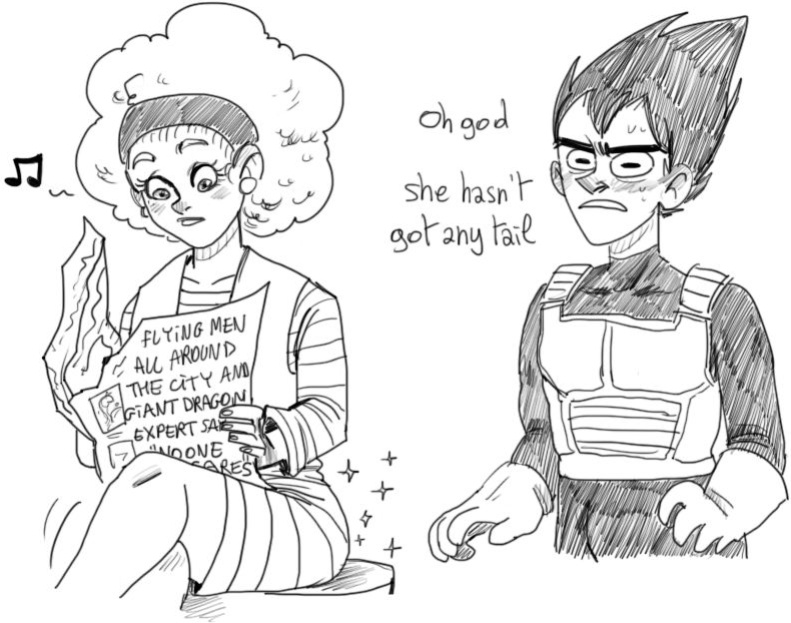 [Stupidoomdoodles] It's over 9000! (Dragon Ball Z) (Incomplete)