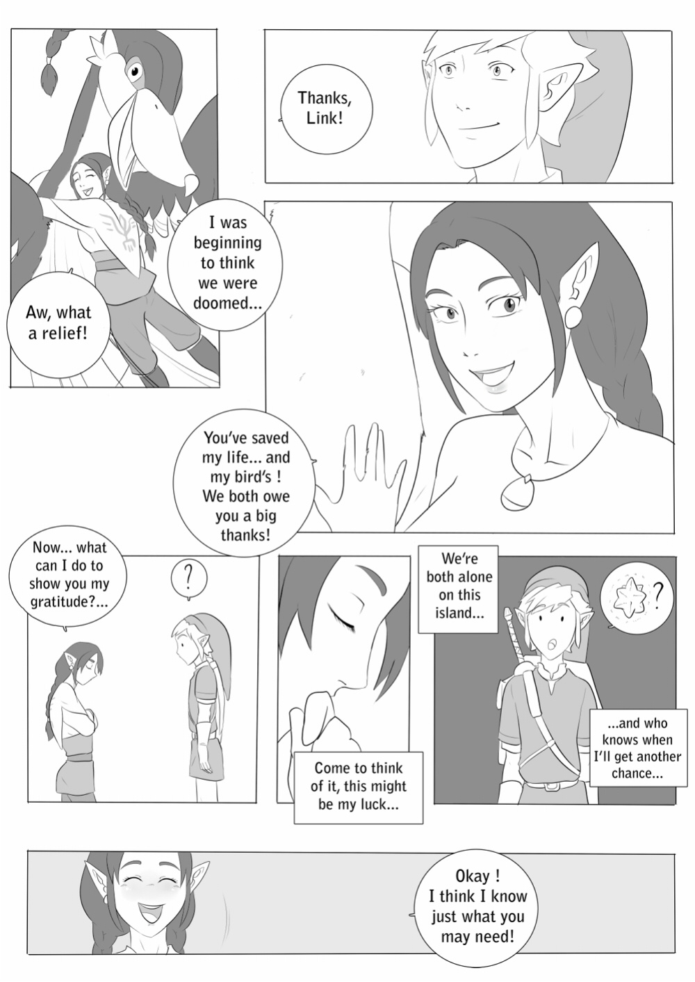 [oo_sebastian_oo] A Link Between Girl 001 : Orielle (The Legend of Zelda)