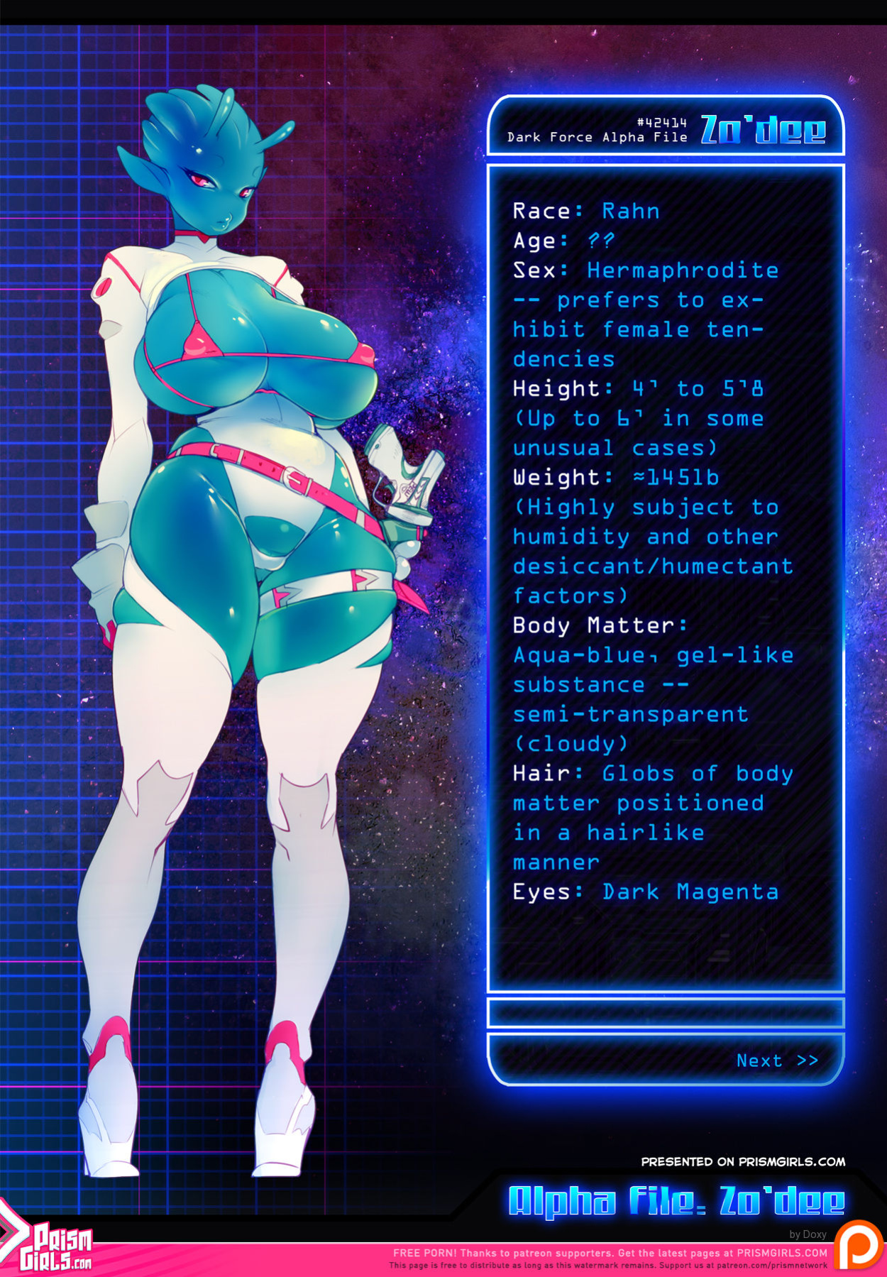 [Prism Girls (Doxy)] D.F.A. File - Zo'dee