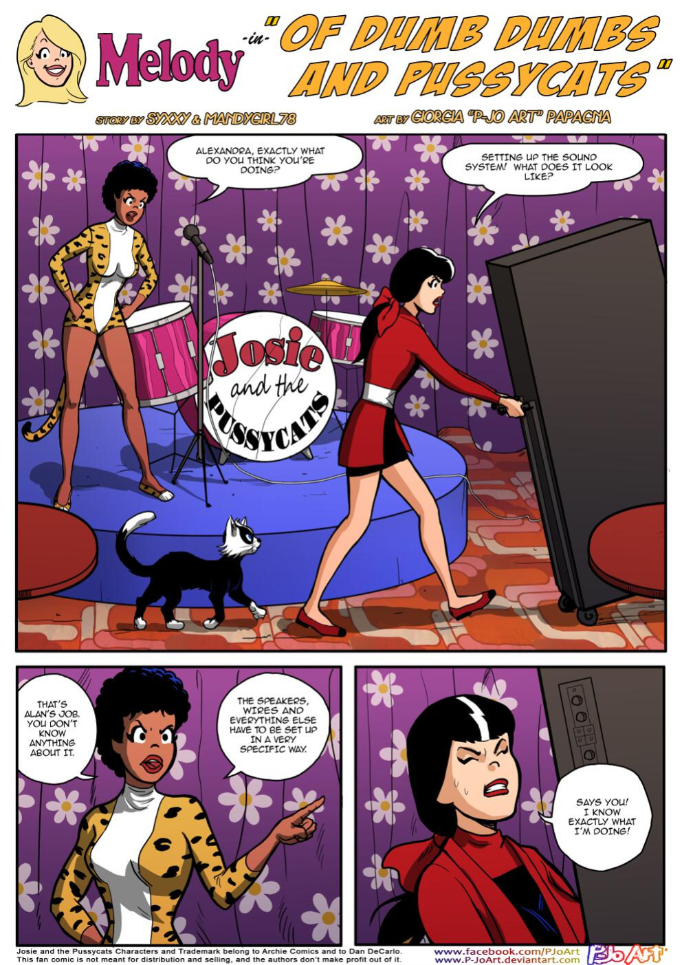 [mandygirl78]Of Dumb Dumbs and Pussycats[Josie and the Pussycats]