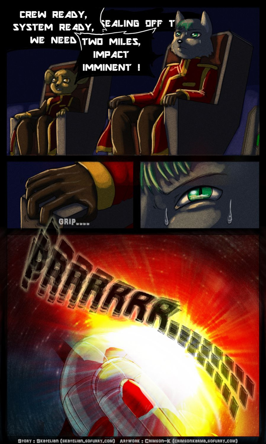 [Crimson Karma] In Space No One Can Hear You Moan