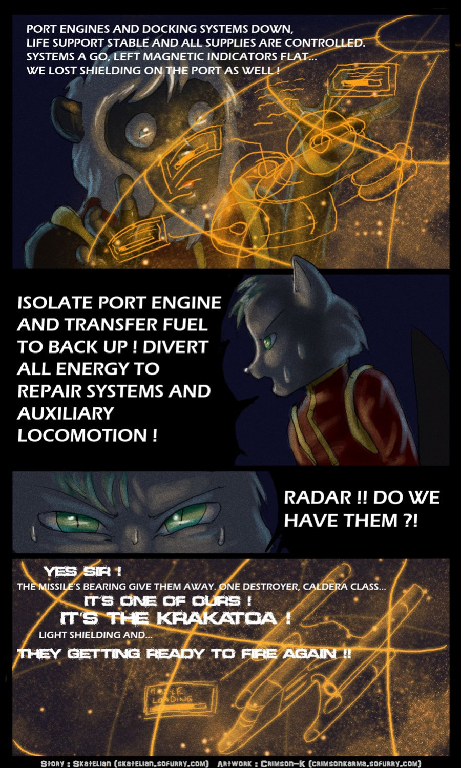 [Crimson Karma] In Space No One Can Hear You Moan