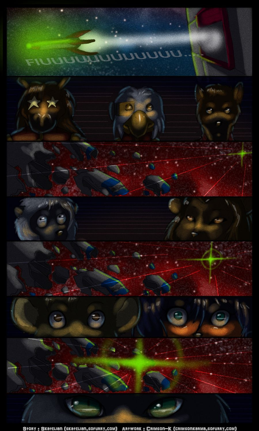 [Crimson Karma] In Space No One Can Hear You Moan