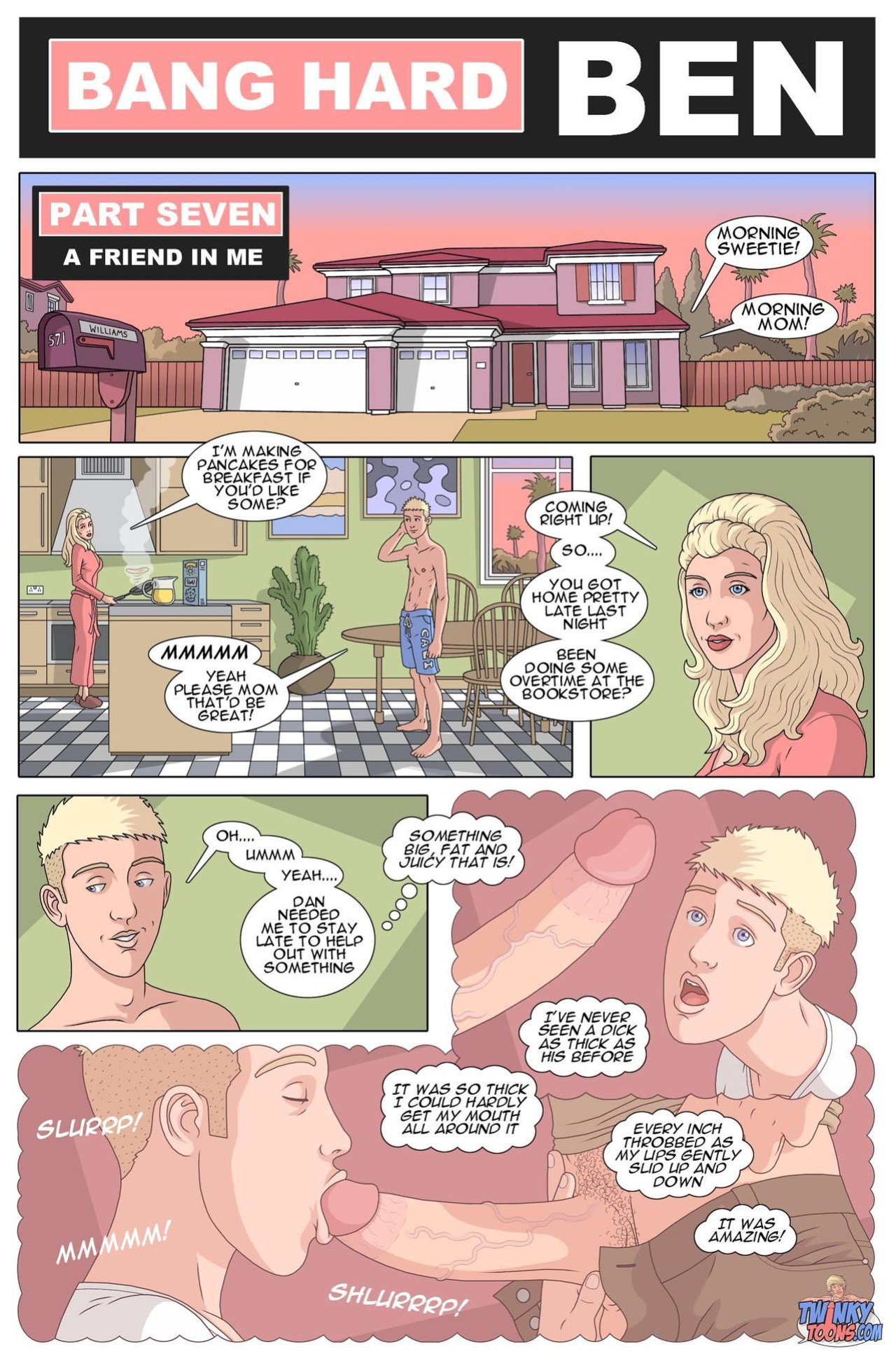Bang Hard Ben - Parts 6-10 [Twinks] [Gay] [Patrick Fillion] [Class Comics] [Studs] [Hunks]