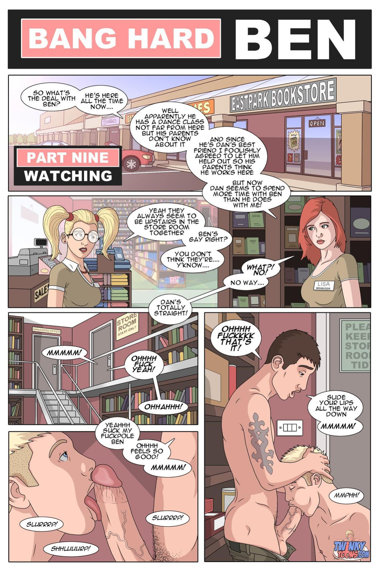 Bang Hard Ben - Parts 6-10 [Twinks] [Gay] [Patrick Fillion] [Class Comics] [Studs] [Hunks]