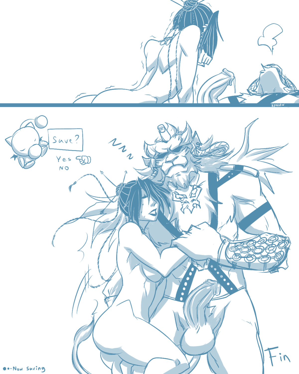 (Kelvin Poma) Lulu x Kimahri (Final Fantasy X)