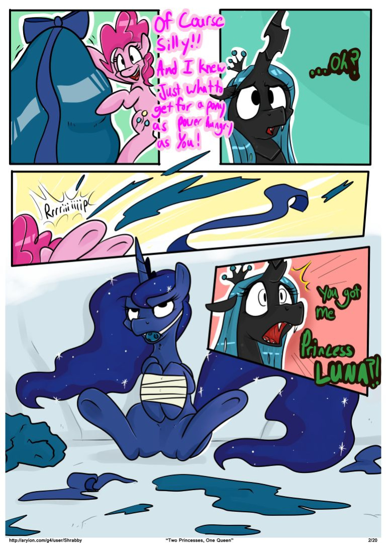 [Shrabby] Two Princesses, One Queen (My Little Pony Friendship is Magic)