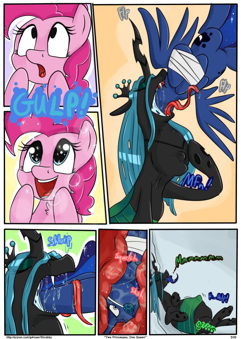 [Shrabby] Two Princesses, One Queen (My Little Pony Friendship is Magic)