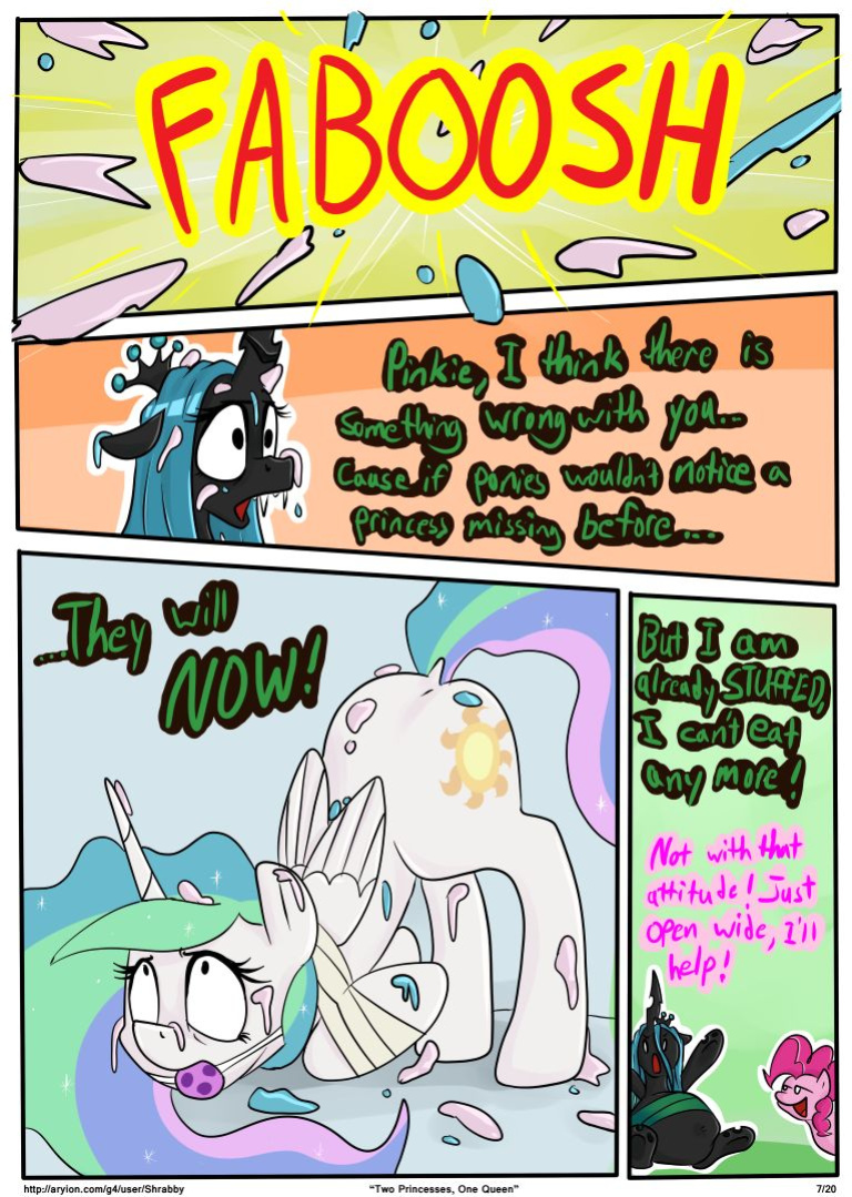 [Shrabby] Two Princesses, One Queen (My Little Pony Friendship is Magic)