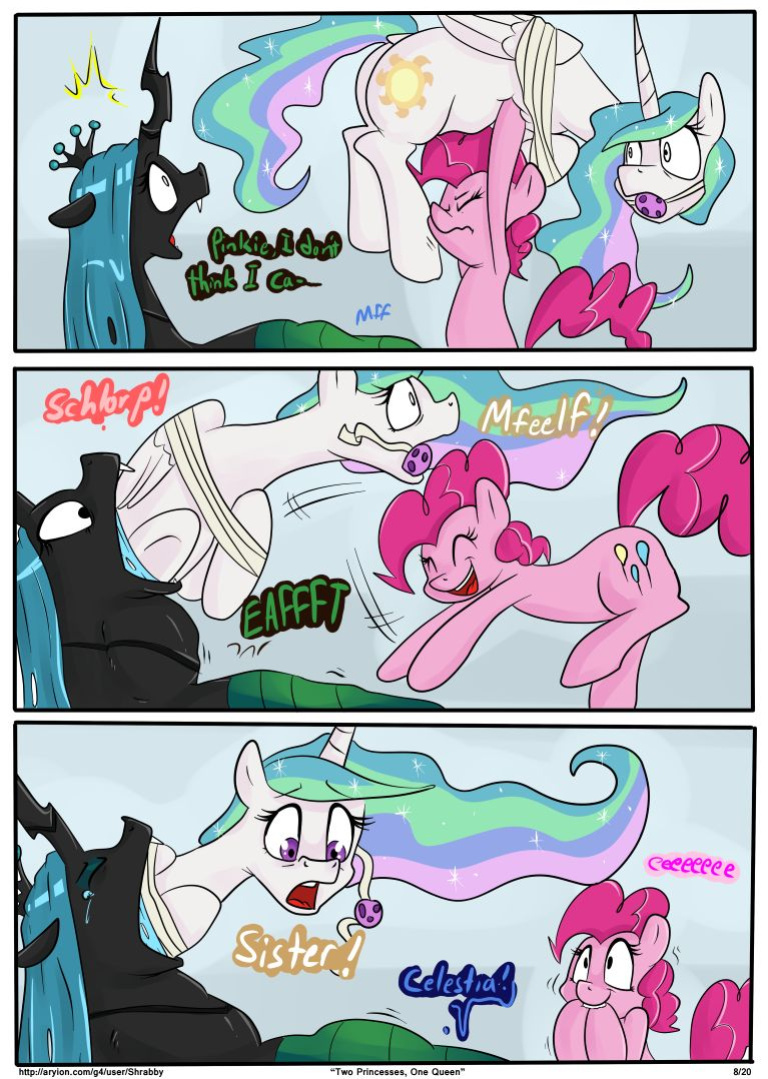 [Shrabby] Two Princesses, One Queen (My Little Pony Friendship is Magic)