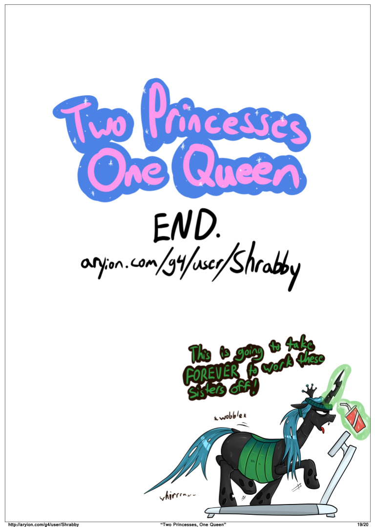 [Shrabby] Two Princesses, One Queen (My Little Pony Friendship is Magic)
