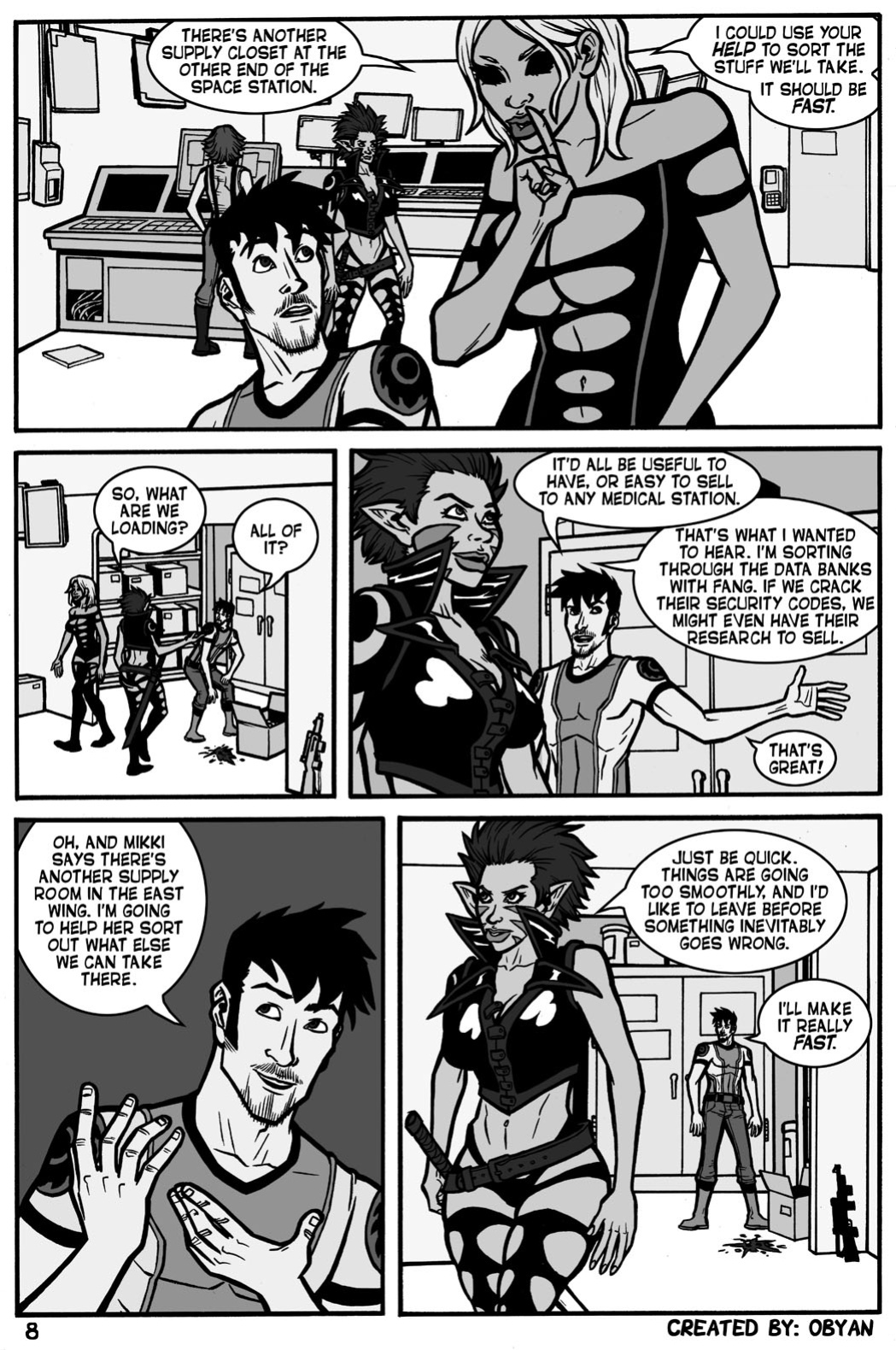 [Obyan] Black Comet Pirates: Up in Smoke