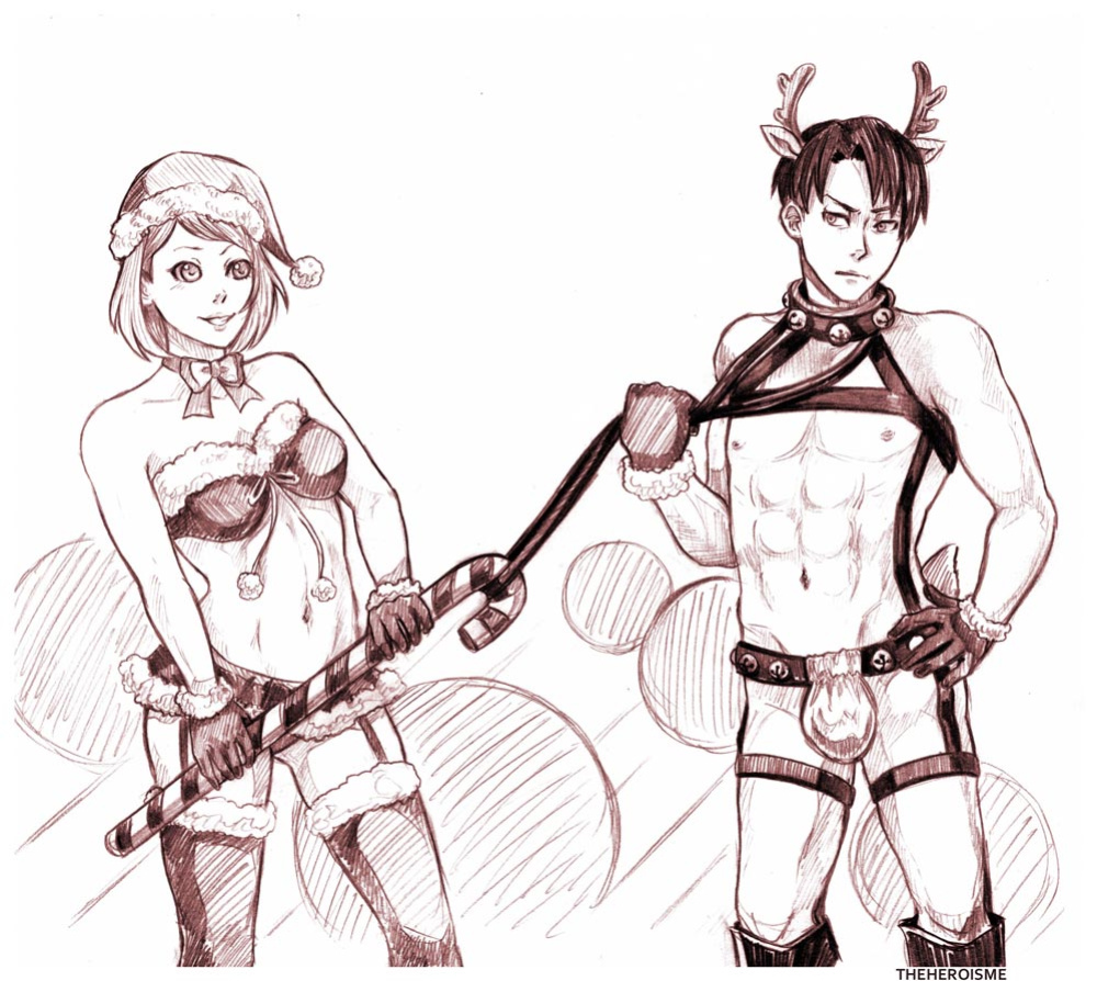 Shingeki no Kyojin Hentai Art by Theheroisme