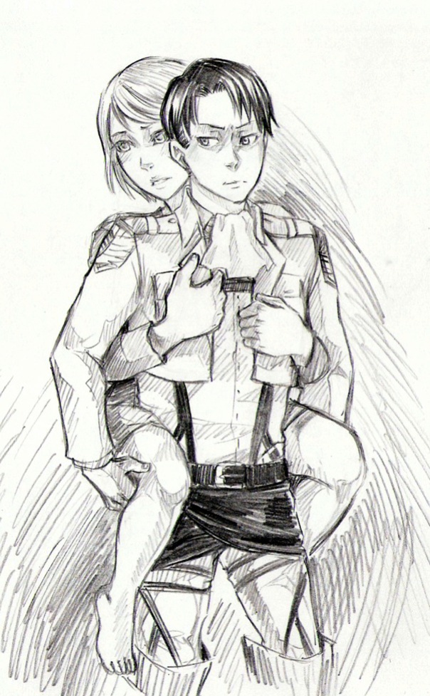 Shingeki no Kyojin Hentai Art by Theheroisme