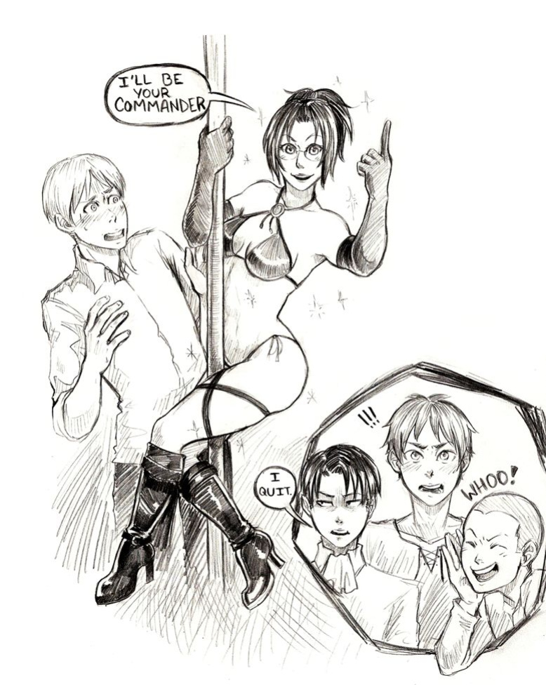 Shingeki no Kyojin Hentai Art by Theheroisme