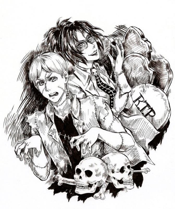 Shingeki no Kyojin Hentai Art by Theheroisme