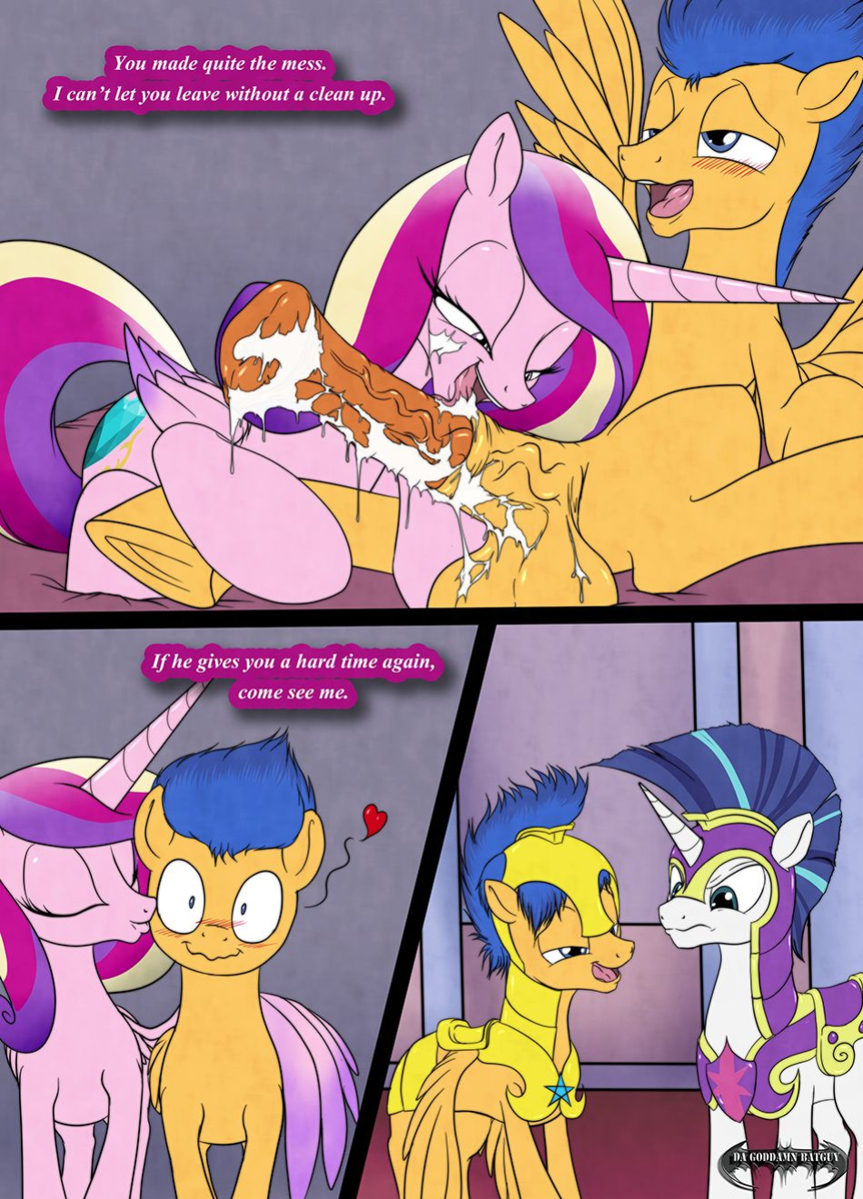 [Da-Goddamn-Batguy] Flash's Royal Service (My Little Pony: Friendship is Magic)