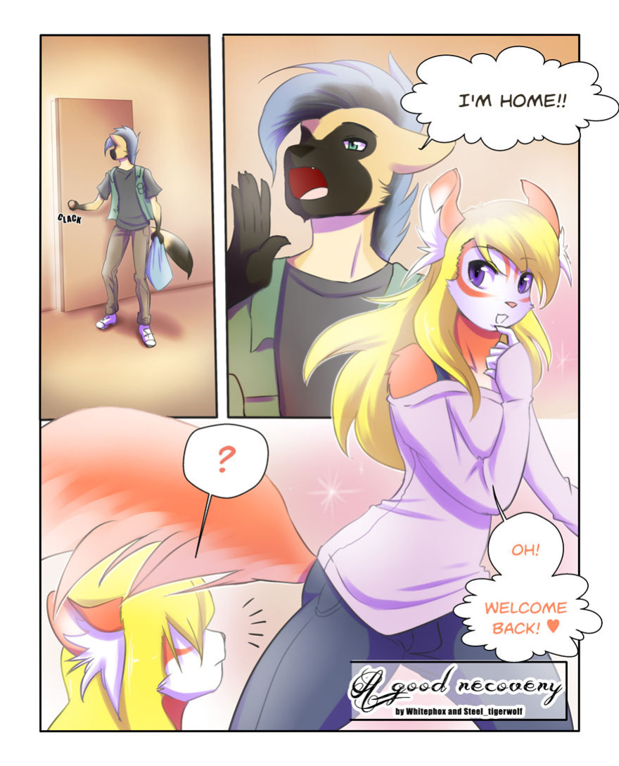 [Whitephox, Steel_Tigerwolf] A Good Recovery (Furry)
