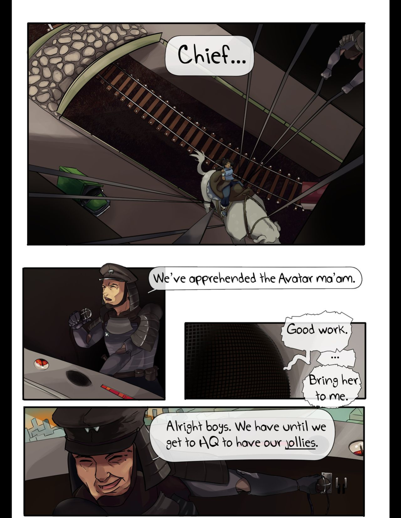 [polyle] Apprehended (The Legend of Korra)